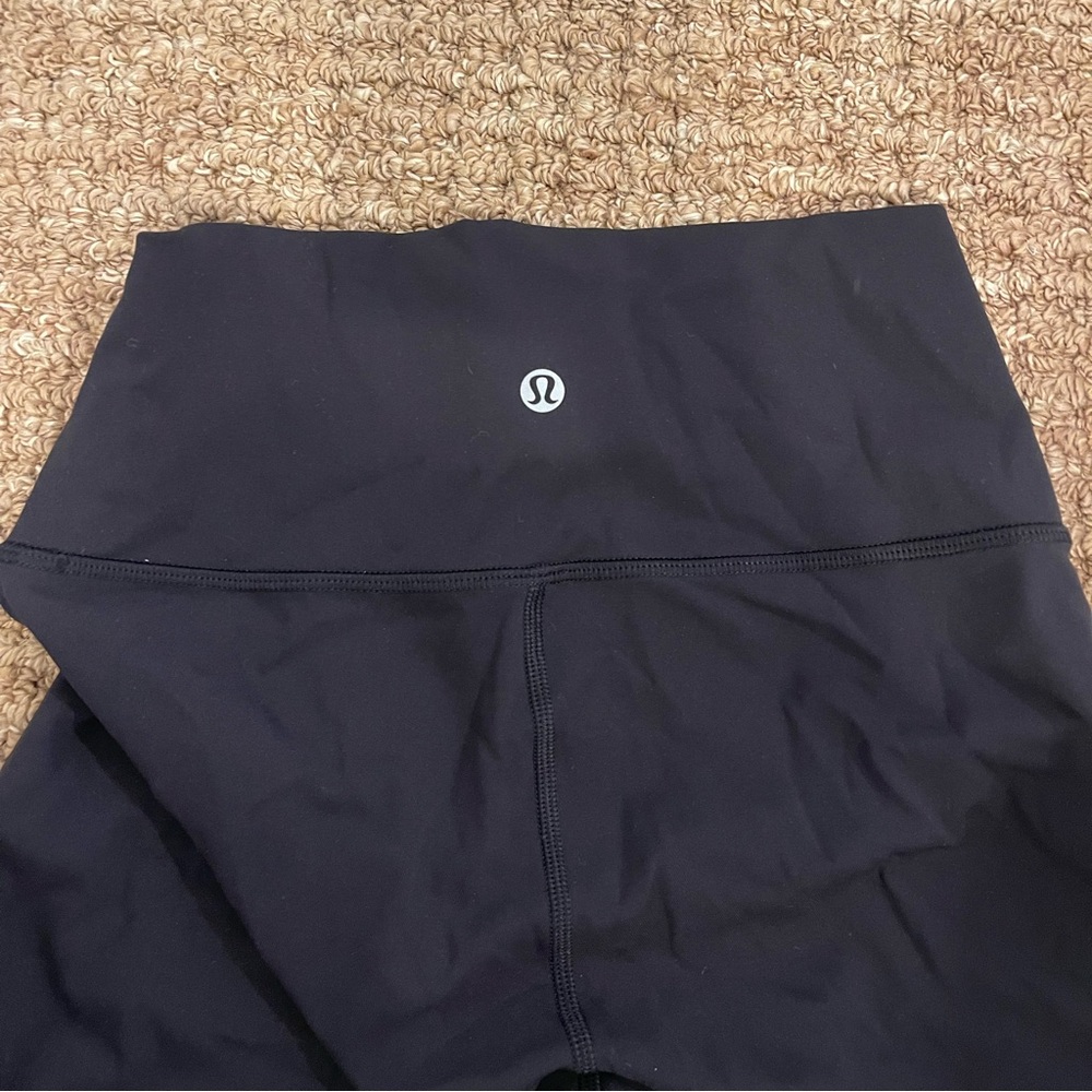 Black lululemon leggings 7/8